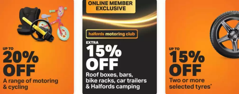 Halfords leaflet (valid until 25-03)