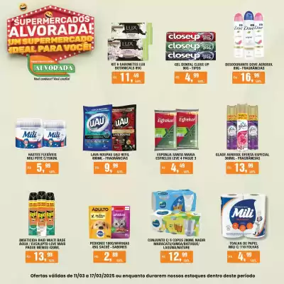 Catálogo Supermercados Alvorada (válido até 17-03)