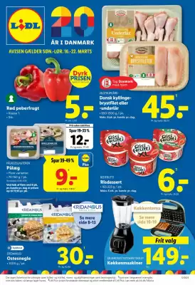 Lidl tilbudsavis (gælder indtil 22-03)