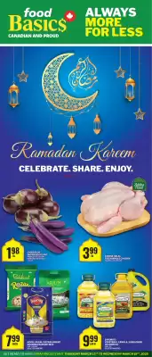 Food Basics flyer (valid until 19-03)