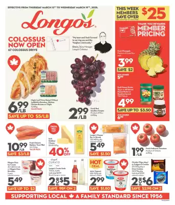 Longo's flyer (valid until 19-03)