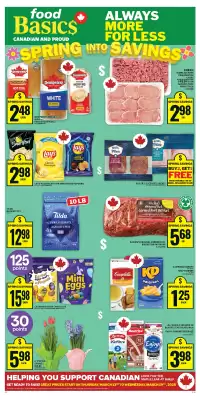 Food Basics flyer (valid until 19-03)