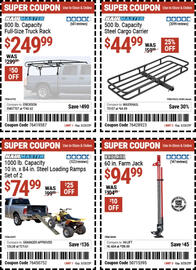 Harbor Freight Tools Weekly Ad Page 1