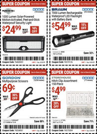 Harbor Freight Tools Weekly Ad Page 2