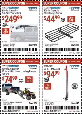 Harbor Freight Tools Weekly Ad (valid until 23-03)