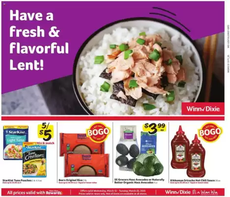 Winn Dixie Weekly Ad (valid until 25-03)