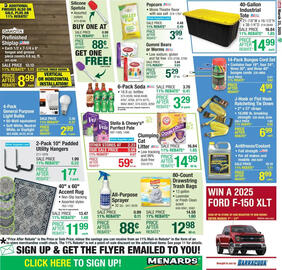 Menards Weekly Ad Page 24