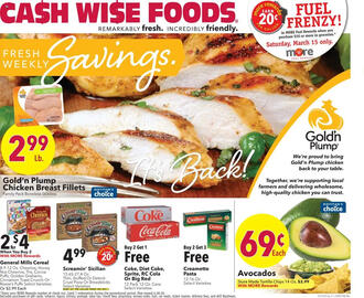 Cash Wise Weekly Ad week 11 Page 1