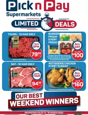 Pick n Pay catalogue (valid until 16-03)