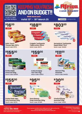 Africa Cash and Carry catalogue (valid until 18-03)