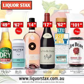 Liquor Stax catalogue Page 1