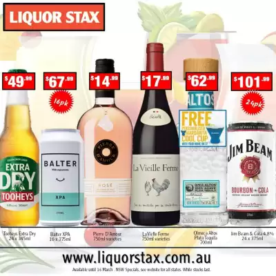 Liquor Stax catalogue (valid until 16-03)