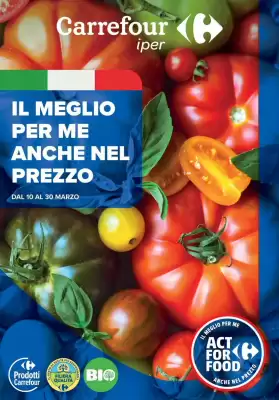 Volantino Carrefour Iper (valido fino al 30-03)