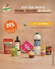 Organic Super Store catalogue Page 1