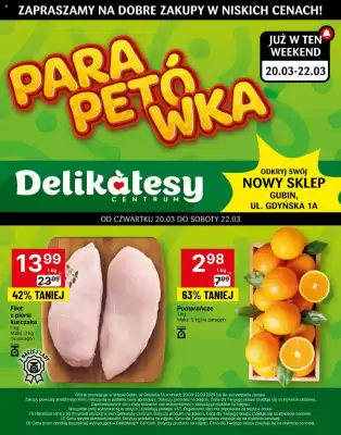 Delikatesy Centrum gazetka (ważność do 22-03)