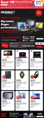 Staples flyer (valid until 20-03)