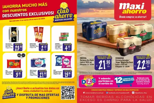 Catálogo MaxiAhorro (válido hasta 25-03)