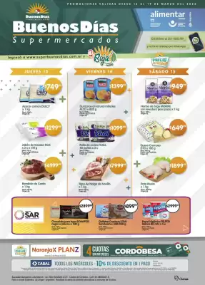 Catálogo Supermercados Buenos Días (válido hasta 19-03)