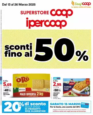 Volantino Coop Superstore (valido fino al 26-03)