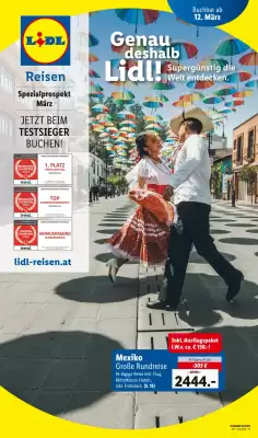 Lidl Reisen Flugblatt (gültig bis 1-04)