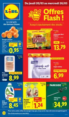 Catalogue Lidl (valable jusqu'au 26-03)