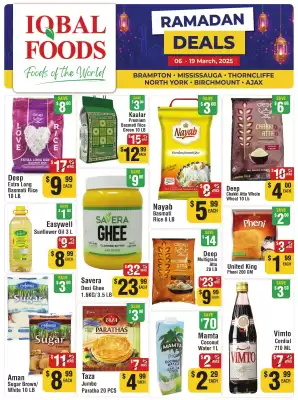 Iqbal Foods flyer (valid until 19-03)