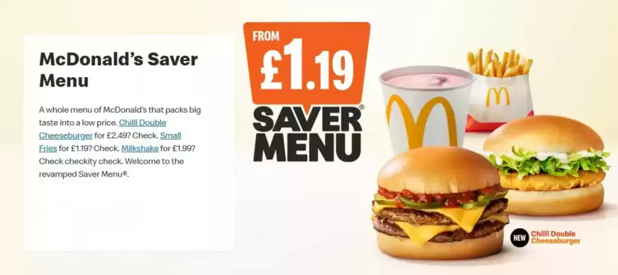 McDonald's leaflet (valid until 26-03)