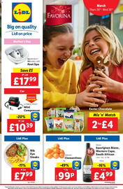 Lidl leaflet week 12 Page 1