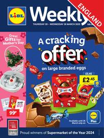 Lidl leaflet week 12 Page 1