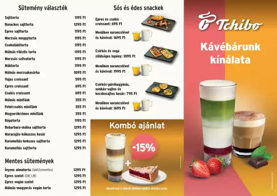 Tchibo akciós újság (érvényes eddig: 26-03)