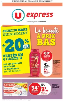 Catalogue U Express (valable jusqu'au 30-03)