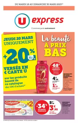 Catalogue U Express (valable jusqu'au 30-03)