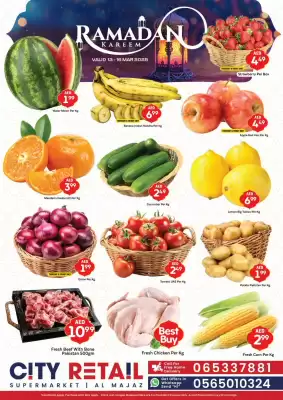 City Retail Supermarket catalogue (valid until 16-03)