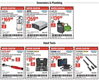 Harbor Freight Tools Weekly Ad Page 4