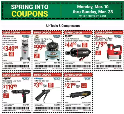 Harbor Freight Tools Weekly Ad (valid until 23-03)