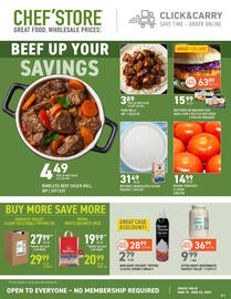 US Foods Chef's Store Weekly Ad Page 1