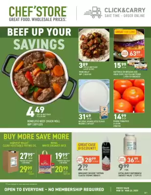 US Foods Chef's Store Weekly Ad (valid until 23-03)