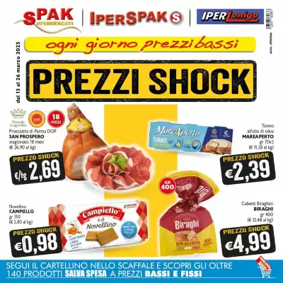 Volantino Spak Supermercati (valido fino al 26-03)