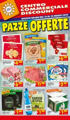 Volantino Centro Commerciale Discount (valido fino al 26-03)