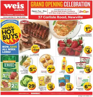 Weis Markets Weekly Ad (valid until 19-03)