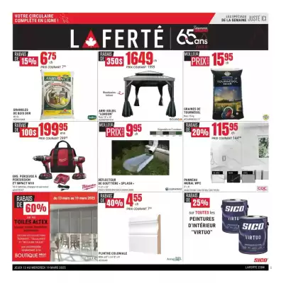 Laferté flyer (valid until 19-03)