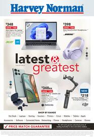 Harvey Norman catalogue Page 1