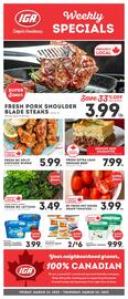 IGA flyer week 11 Page 1