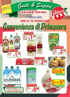 Volantino Gusti e Sapori Supermercato (valido fino al 30-03)