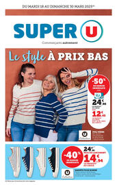 Catalogue Super U page 1