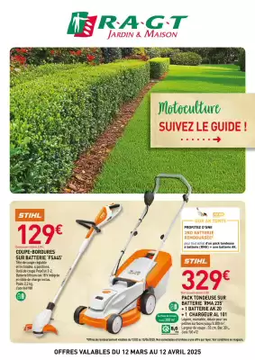 Catalogue RAGT Jardin & Maison (valable jusqu'au 12-04)