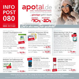 Apotal Prospekt Seite 1