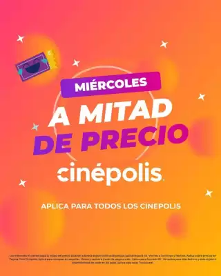 Catálogo Cinépolis (válido hasta 26-03)