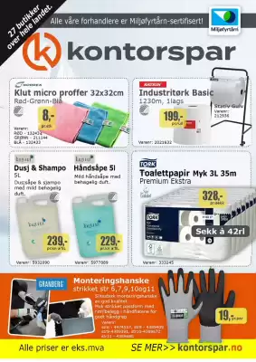 Kontorspar Kundeavis (gyldig til 12-04)