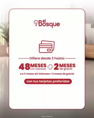 Catálogo Muebles el Bosque (válido hasta 25-03)